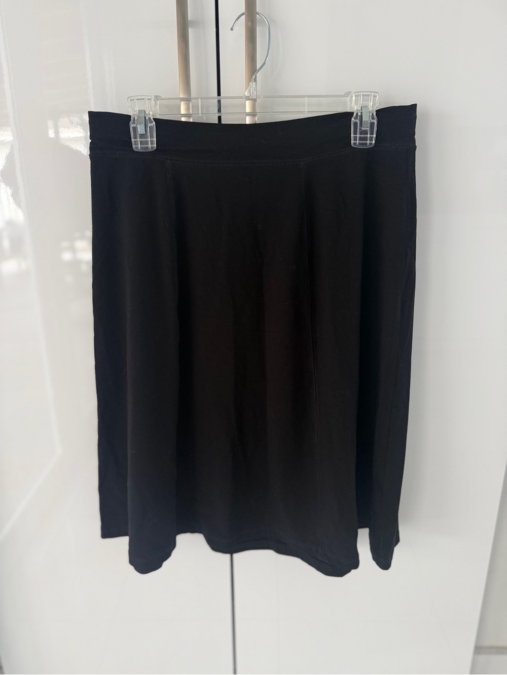 L.L. Bean Black A-Line Skirt